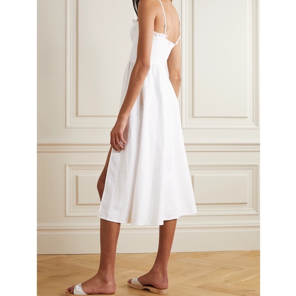❌[SOLD]❌Reformation Prune Dress || White - Picture 3 of 15